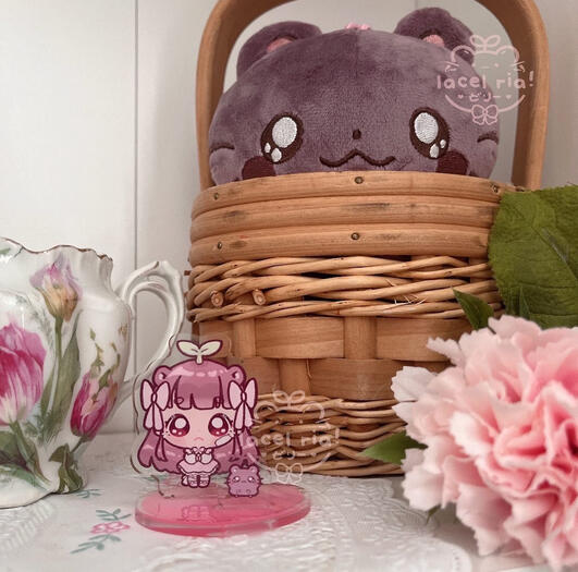 Mini Standee and Cookie Plushie Mini Standee and Cookie Plushie