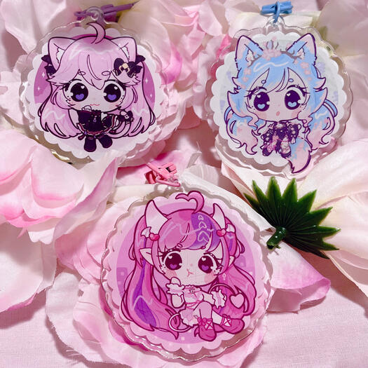 Vshojo Keychains 2