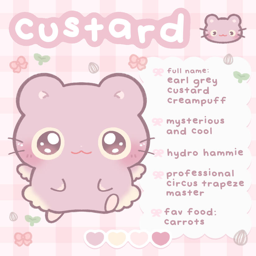 custard the hamster custard the hamster